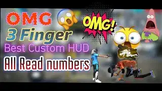 Best 3 Finger Custom HUD - Bane Gamer FF HUD reveal