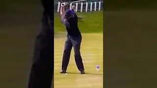 The Tiger Tee&rsquo;s Off At St. Andrews #tigerwoods #tiger #golf #britishopen #legend #irons #shorts