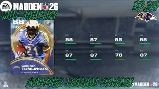 Another Legends Release - Madden 26: MUT Journey - Ep.34