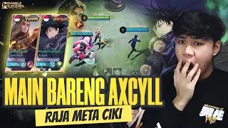 DIAJAK MAIN BARENG SAMA AXCYLL TOP GLOBAL META JEJE PAKE LANCELOT - Mobile Legends