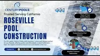 Pool Construction Roseville - Century Pools