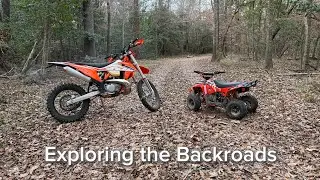 Exploring the Back Roads With My Son! 