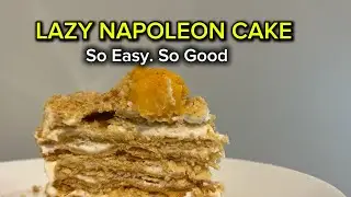 Today I&rsquo;m making a lazy Napoleon cake &mdash; quick, easy, and perfect for a cozy day.🌸recipe 👇👇👇