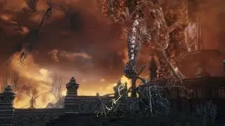 Dark Souls III: Dragonslayer Armour Boss Fight (4K 60FPS)