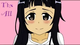 [Speed Paint] Yui - Sword Art Online - MS Paint+Mouse