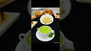 Spinach Soup & Crispy Croutons