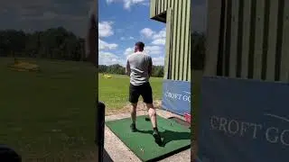 Week 2 of learning to hit a golf ball. #golflife #beginner #golfswing