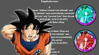 NOT MANY ARE HAPPY HOW DOKKAN HANDLED THIS! GDC COIN COMPENSATION ANNOUNCED! (DBZ: DOKKAN BATTLE)