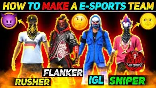 HOW TO SET E-SPORTS TEAM🔥 ||இது தெரிந்தால் போதும் நீங்களும் ESPORTS SQUAD😱|| HGR E-SPORTS