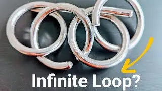 Four Metallic Rings Puzzle 🧩[Hard]