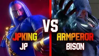 SF6 ▰ JPKING (JP) VS armperor (Bison) | High Level Gameplay | Street Fighter 6 High Level