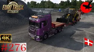 En Graveko til en Byggeplads [DANSK 4K] Euro Truck 2 - Afsnit 276