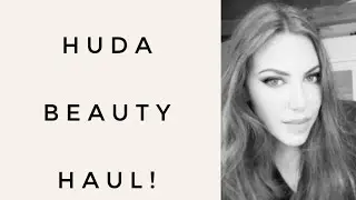 ASMR- HUDA BEAUTY HAUL