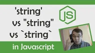 Details about declaring a string in Javascript (2019)
