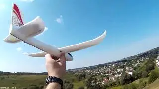 Slope Soarer FX-702. Полетушки в Ходосовке 25.08.2017