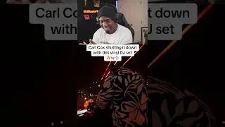 Carl Cox shutting it down with this vinyl DJ set 🔥🐐💿