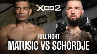 Daniel Matusic vs Daniel Schordje | XCC2 FULL FIGHT