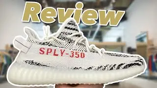 Reviewing FAKE Yeezy 350 V2 Zebra!