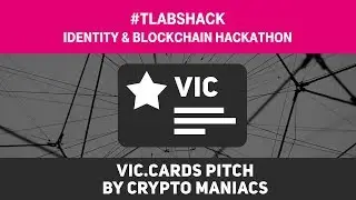 VIC.cards презентация на #TLabsHACK в Берлине 2019 by #CryptoManiac
