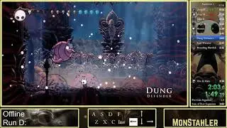 Hollow Knight Speedrun - Pantheon of the Master in 3:09