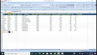 TAZAMA MISHAHARA YA WALIMU WA MELISHA HII HAPA KWA KUTUMIA EXCEL# PAYROLL