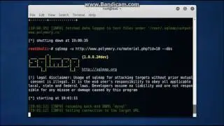Sqlmap Injections Using Kali Linux