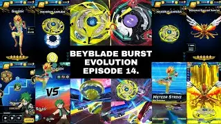 Beyblade Burst Evolution Episode 14|Attack! Maximus Garuda!| Beyblade Burst Rivals|