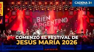 EMOCIONANTE CEREMONIA DE INICIO DEL FESTEVAL DE DOMA Y FOLKLORE DE JES&Uacute;S MAR&Iacute;A 2026 | Cadena 3