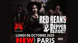 teaser Red Beans & Pepper Sauce - New Morning Paris - 06.10.25