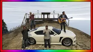 GTA 5 Can We Hang Out With All Three Characters Lamar,Trevor and Michael at the Same Time?(No Mods)