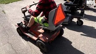 Ombyggda åkgräsklippare och permobiler #2
