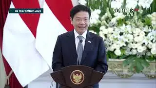 FULL Pernyataan Presiden Prabowo & PM Singapura usai Pertemuan di Istana Merdeka