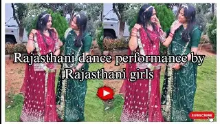 Dance show by Rajasthani girls dance