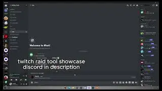 FREE DISCORD TWITCH RAID BOT   NO DOWNLOAD   2023 y2Snap app 1