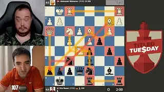 IM Eric Rosen DESTROYS the Russian GRANDMASTER