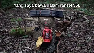 Mengubah Ransel Travelling menjadi Ransel Bushcraft