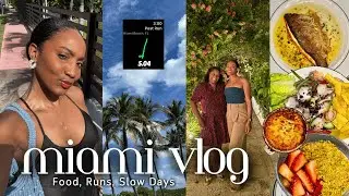 MIAMI TRAVEL VLOG | Birthday Trip with My Mom | Food, Runs & Slow Days