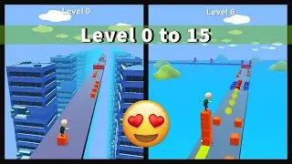😮 Cube Surfer Speed Run Gameplay Walkthrough - Levels 0 to 15