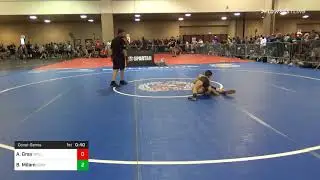 71 Lbs Consolation - Anthony Gray, Wellington Wrestling Club Vs Benjamin Milam, Scorpion Wrestling