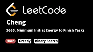 LeetCode 1665. Minimum Initial Energy to Finish Tasks