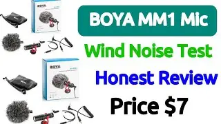 Честный обзор микрофона BOYA MM1 | Тест на шум ветра (в помещении и на улице) | Полный обзор 2026...