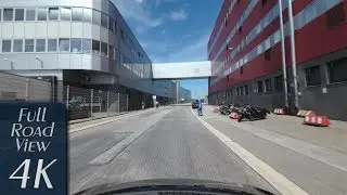 Lübeck, Germany: St. Gertrud, Hafenstraße, Neue Hafenstraße,  Glashüttenweg - 4K (2160p/60p)