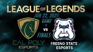 Cal Poly SLO vs Fresno State - League of Legends - Finals Game1 - InkLink Intercollegiate Tournament