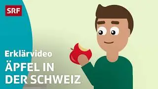 Wie w&auml;chst ein Apfel? &ndash; einfach erkl&auml;rt | Kindervideos | SRF Kids