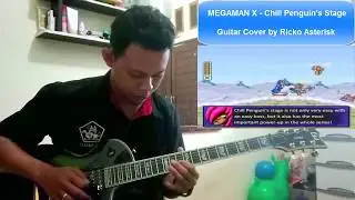 MEGAMAN X - Boomer Kuwanger - Chill Penguin's Stage - Guitar Cover
