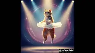 Wonderful cute kitty dencing 😻 #cute #cat #catvideos #dudidudidam #kitty #kittyVideo
