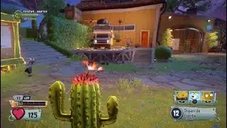 Plants vs Zombies GW2 plantas em galeria aquática