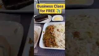 Free Business Class on Air India : Mumbai to Udaipur