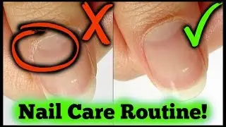 My Quick + Easy Nail Care Routine! | Nails By Kizzy