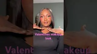 Pink valentines makeup look #valentinemakeup #pinkmakeuplook #valentinemakeuplook  #makeup